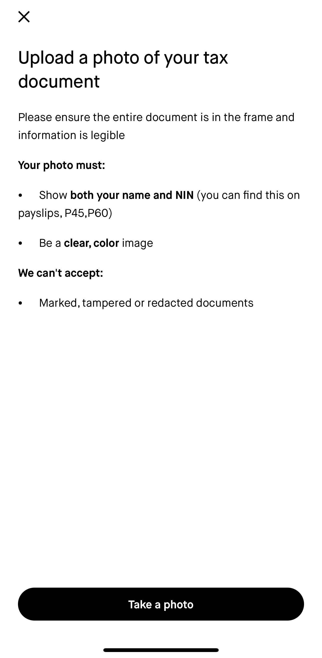 tax document